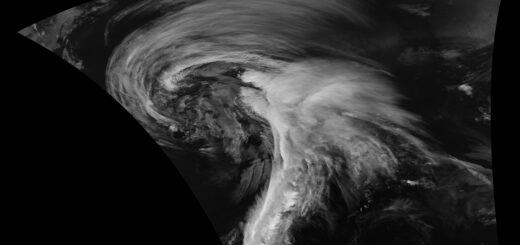 A strong late-winter cyclone brought significant snows and blizzard conditions to the upper Great Lakes/northern Plains on 21 February 2014. In the warm sector of the storm, there were numerous reports of tornadoes, large hail, and damaging winds in the eastern US. Suomi NPP viewed the storm multiple times, including just before 1800 UTC on 21 February.