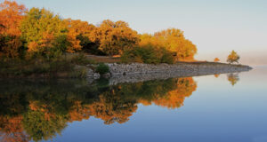 Milford Lake and the Gathering Ponds. 